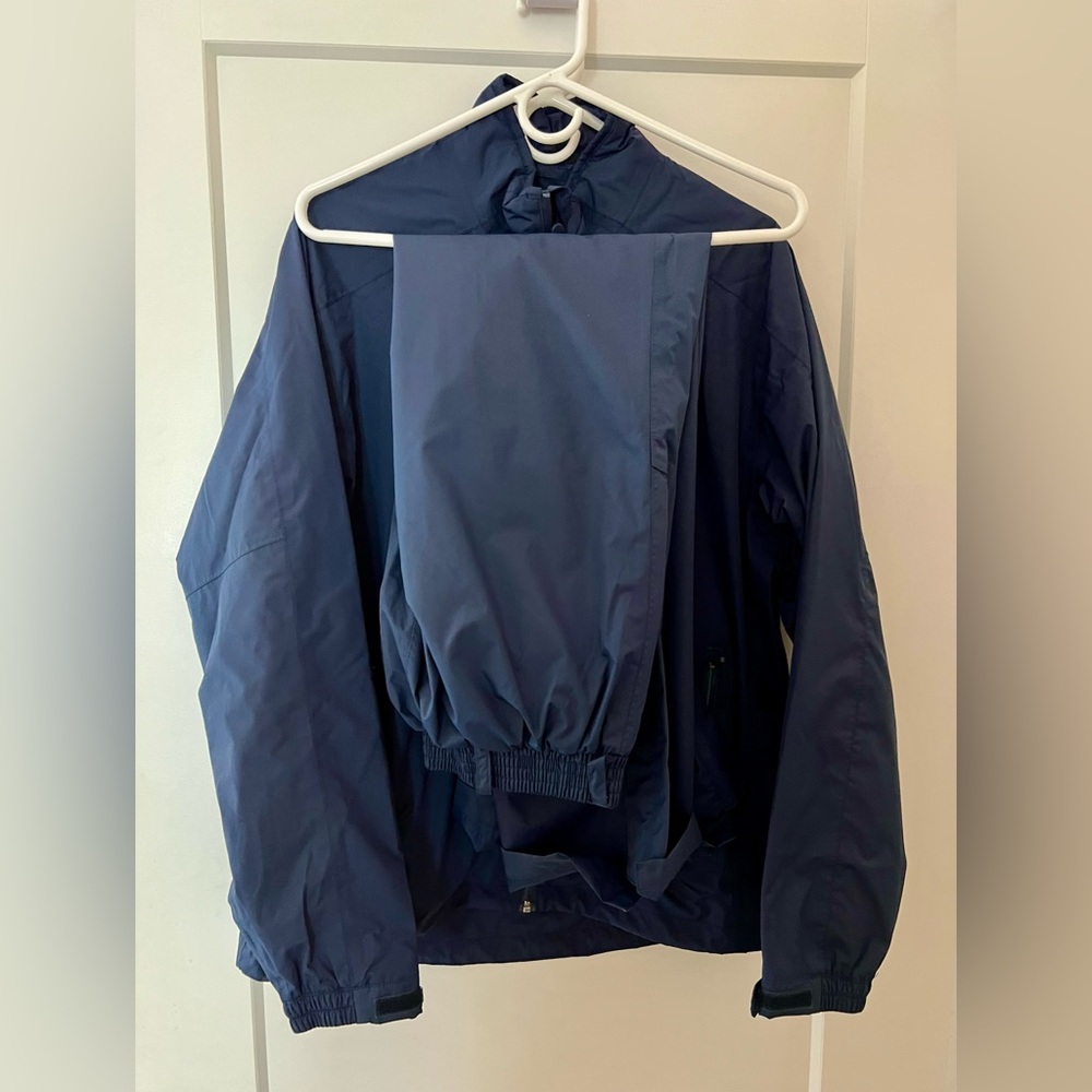 Proquip golf rain gear matching set color navy size medium
